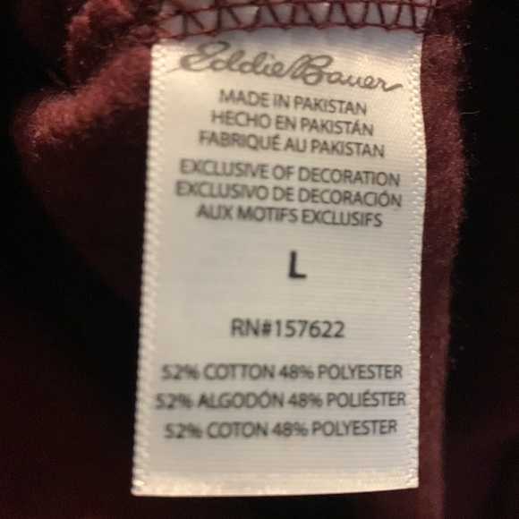 🔥🔥NWT Eddie Bauer hoodie large - Picture 7 of 8